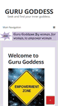 Mobile Screenshot of guru-goddess.com